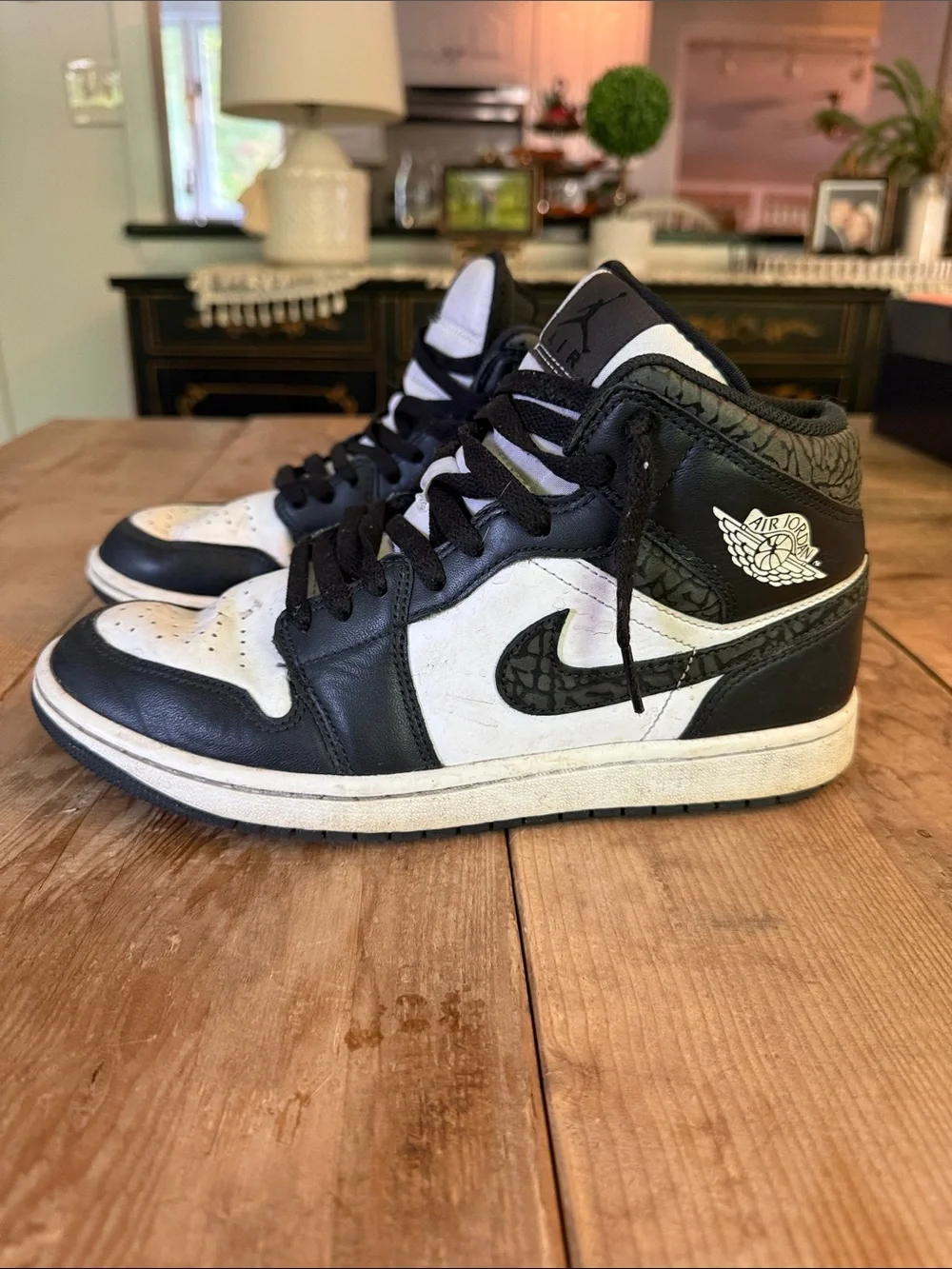Jordan classic silhouette